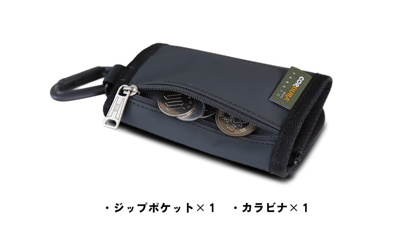 CIE シー 財布 三つ折り財布 ミニ財布 メンズ レディース 小さめ 日本製 MIDDLE WALET (02) 防水 耐久 軽量 GRID3 32301 