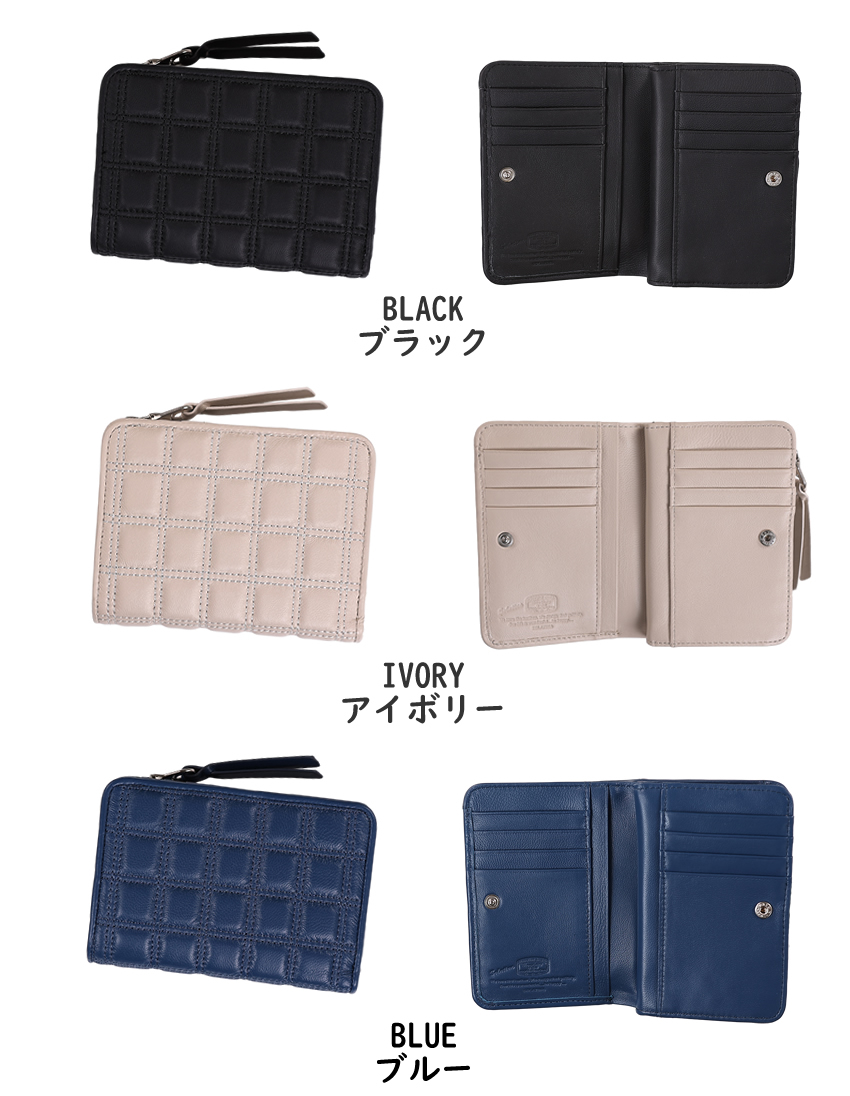 SOLATINA（ソラチナ） 財布 二つ折り財布 メンズ レディース セミ長
