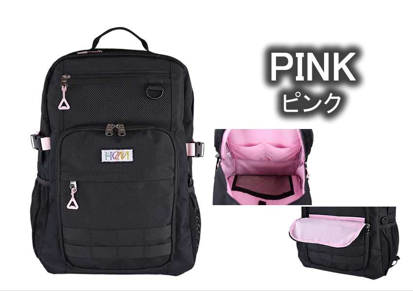 HeM（ヘム） リュック 通学 レディース バックパック デイパック 30L 