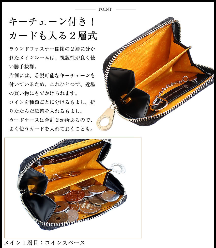 CASTELBAJAC（カステルバジャック） 生産終了モデル 小銭入れ コイン
