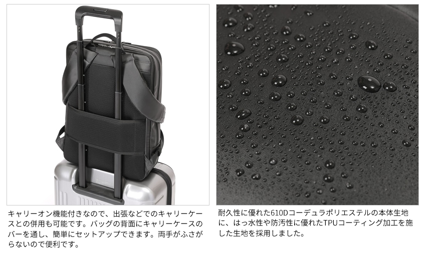 BAUER（BERMAS） 【20%クーポン】バーマス 2層リュック 42c EX6c