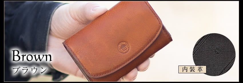 ダコタ 財布 折財布 三つ折り財布 メンズ 牛革 フラップ式小銭入れ ミニ財布 コンパクト Dakota BLACK LABEL ブラックレーベル MINIMO ミニモ 0627611