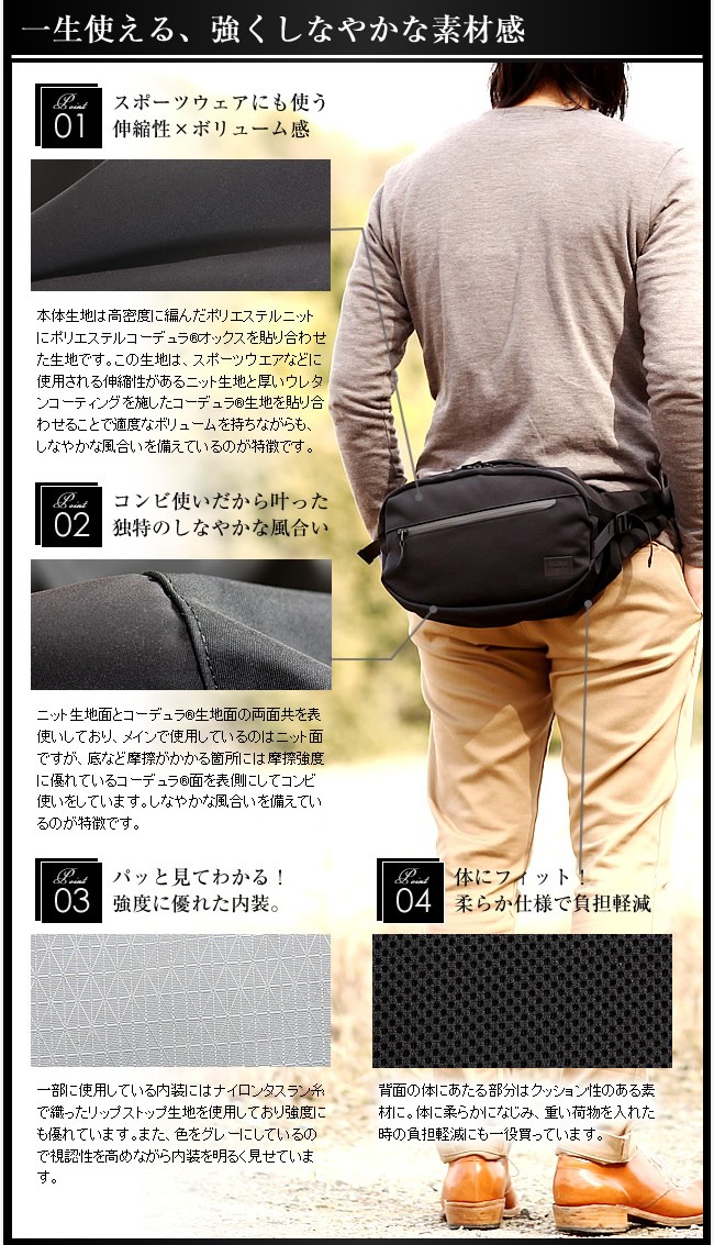 PORTER ポーター フューチャー ウエストバッグ 697-05552 ボディー