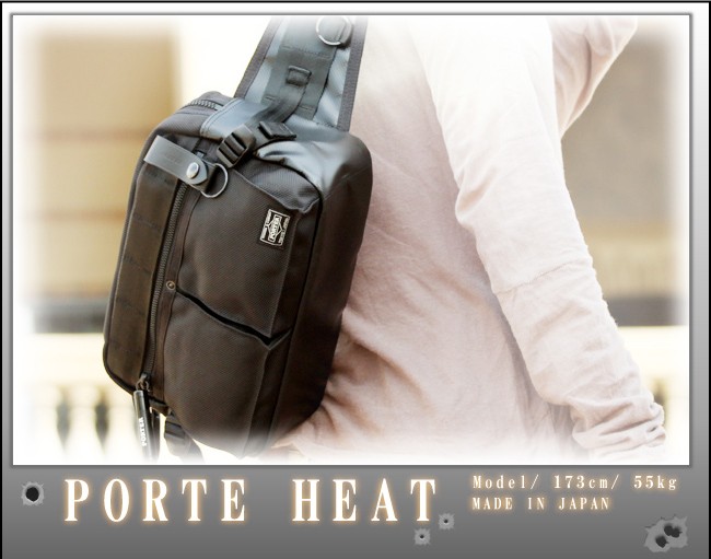 PORTER ポーター ヒート ウエストバッグ 703-07971 ボディバッグ 斜め