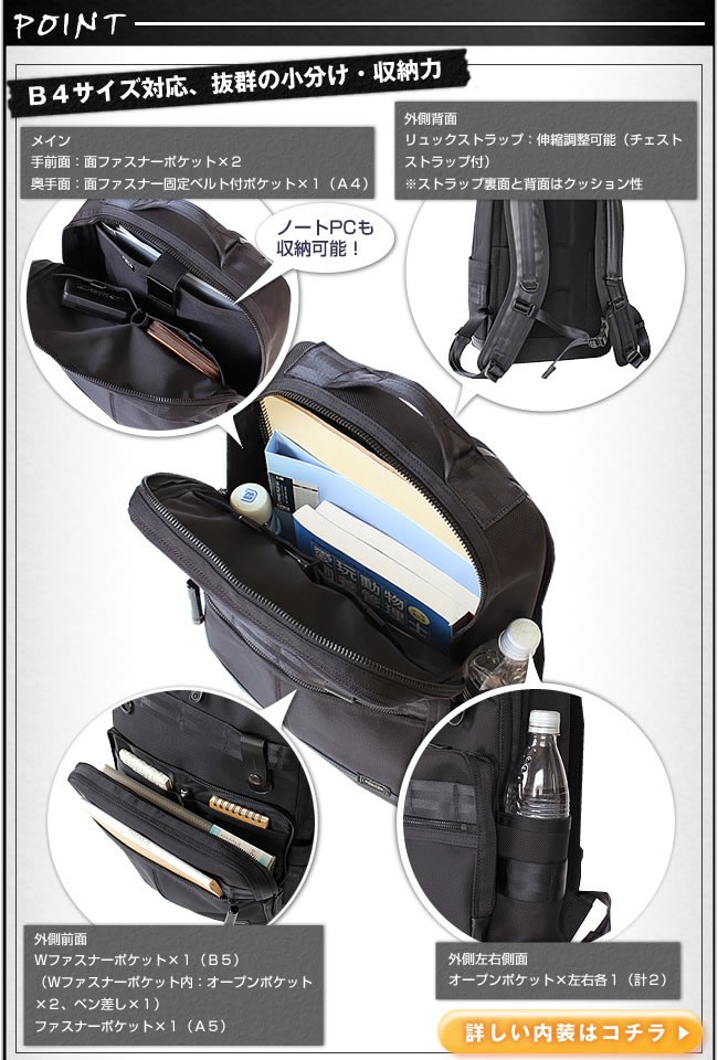 PORTER ポーター ヒート デイパック 703-17932 ビジネスリュック 15L