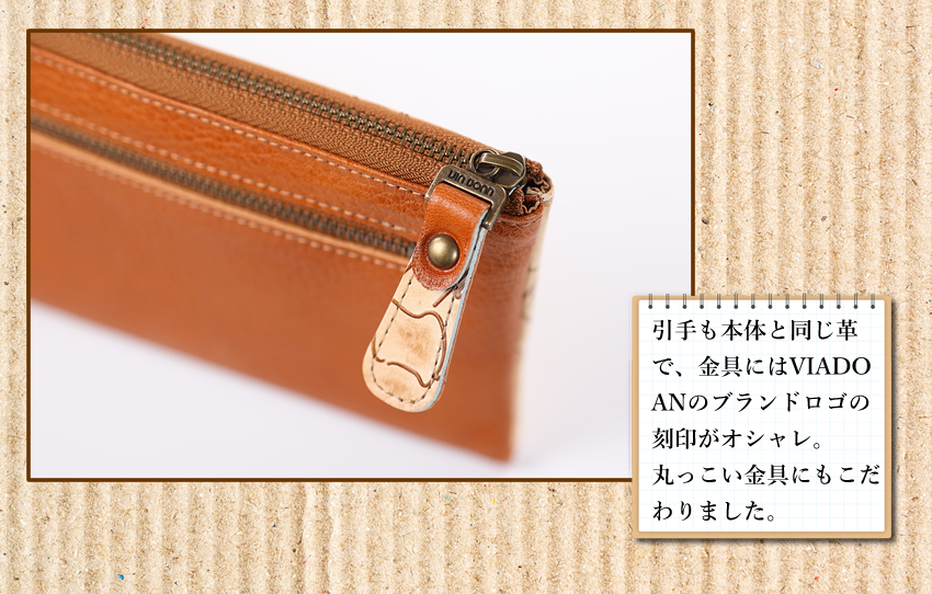 VIADOAN（ヴィアドアン） 財布 長財布 レディース L字ファスナー 日本