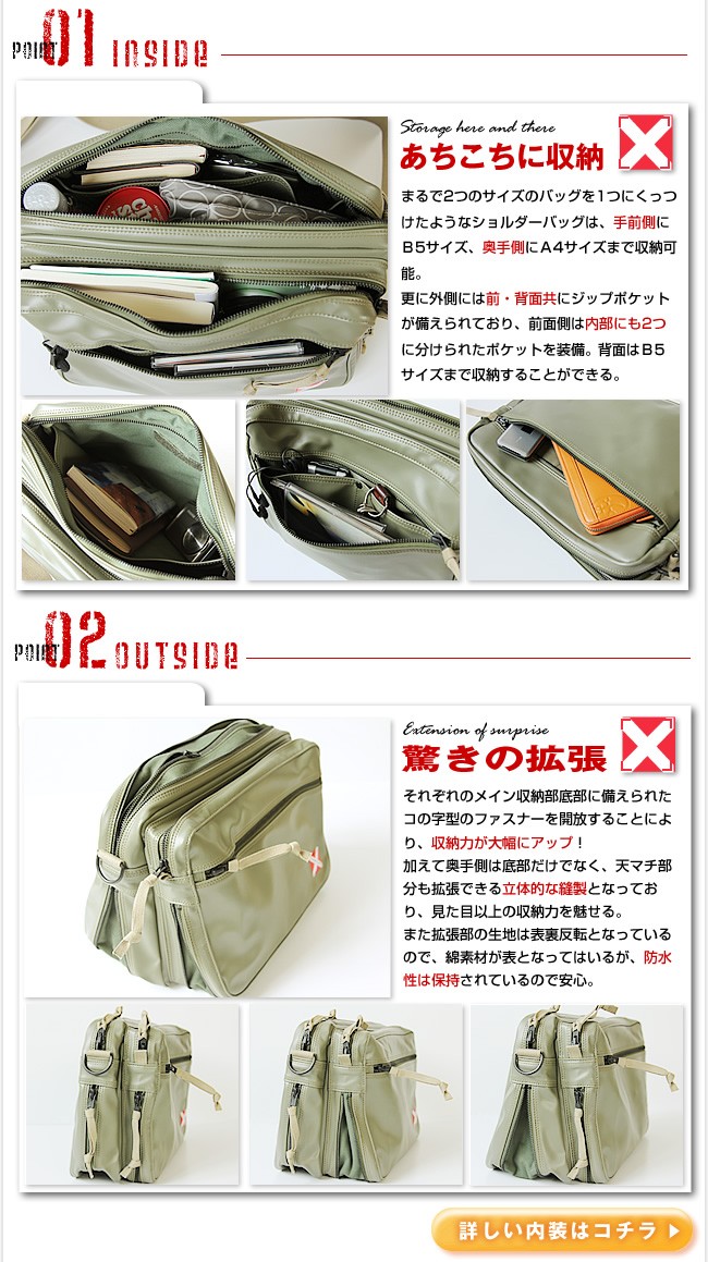 LUGGAGE LABEL ラゲッジ レーベル ライナー ショルダーバッグ 951