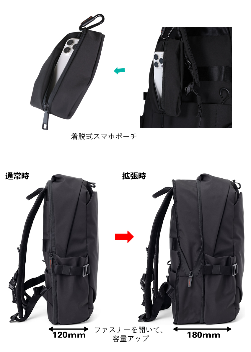 IS/IT（イズイット） バッグ リュック メンズ バックパック デイパック