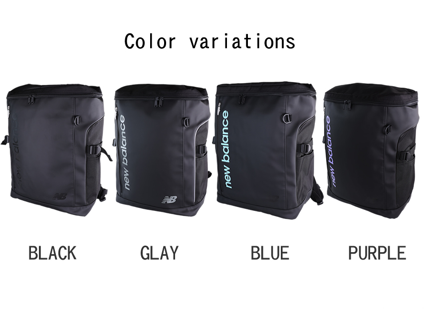 ニューバランス リュック メンズ レディース バックパック BOXリュック 32L スクールバック New Balance 撥水 軽量 AC3545H