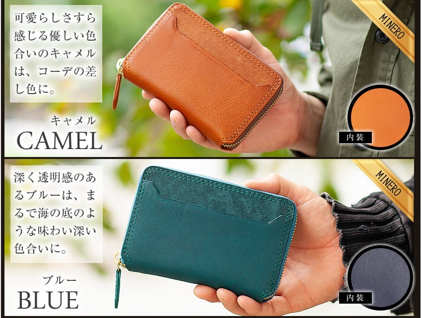 NELD ネルド 財布 折り財布 二つ折り財布 ラウンドファスナー