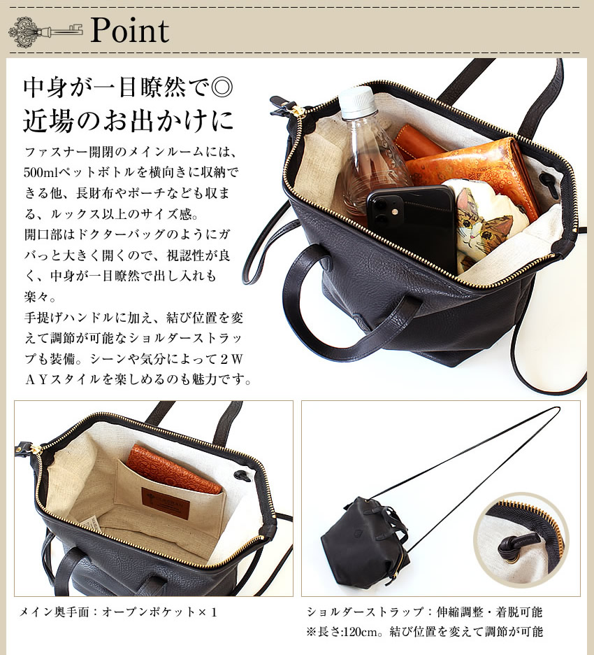 CLEDRAN（クレドラン） トートバッグ レディース トート 2WAY