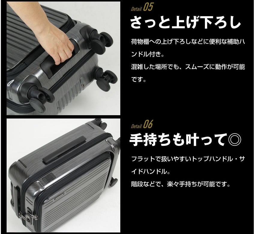 バーマス キャリーケース キャリーバッグ トロリー インターシティ BERMAS スーツケース 53L 軽量 フレームタイプ Mサイズ 機内持込サイズ 60501