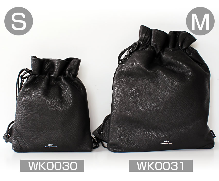 waku ワク ショルダーバッグ メンズ レディース 巾着 ボディ