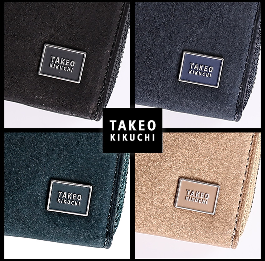 TAKEO KIKUCHI タケオキクチ 折財布 メンズ 三つ折り財布
