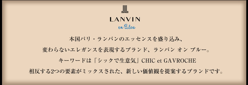 ランバンオンブルー 名刺入れ メンズ カードケース 小物 牛革 ワグラム2 LANVIN en Bleu 504611