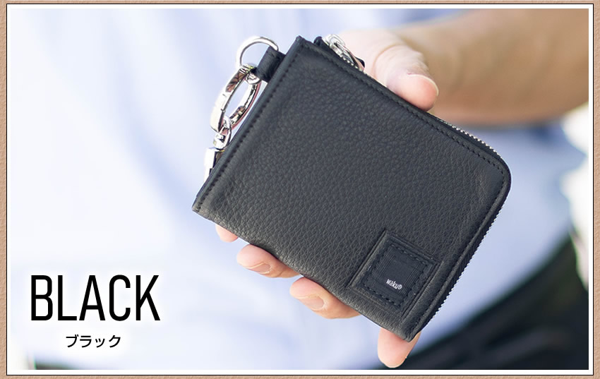 waku（ワク） 財布 ミニ財布 メンズ レディース ミニウォレット L字