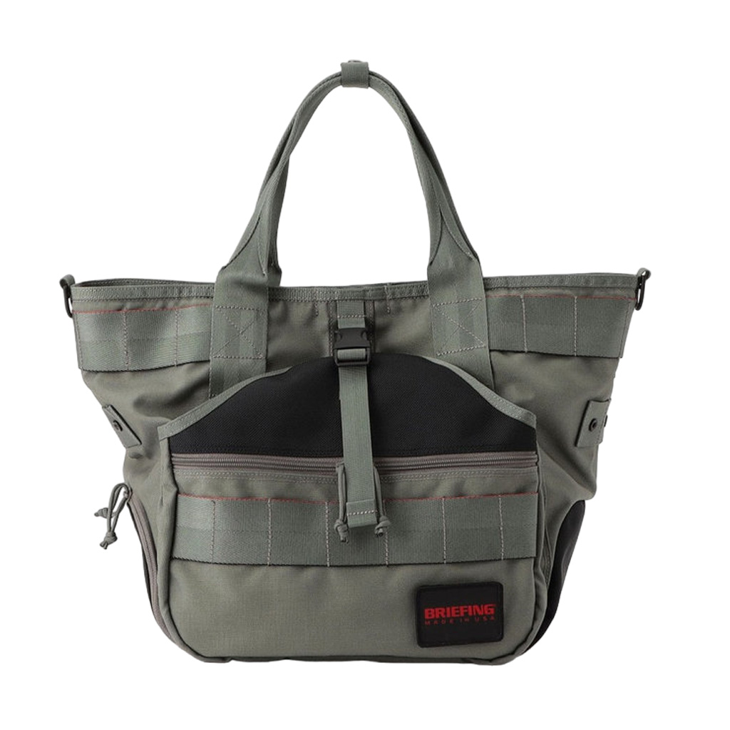 【美品】BRIEFING ブリーフィング BS ショルダーバック グレー BRIEFING（ブリーフィング） 正規品 バッグ ショルダーバッグ ポーチ S