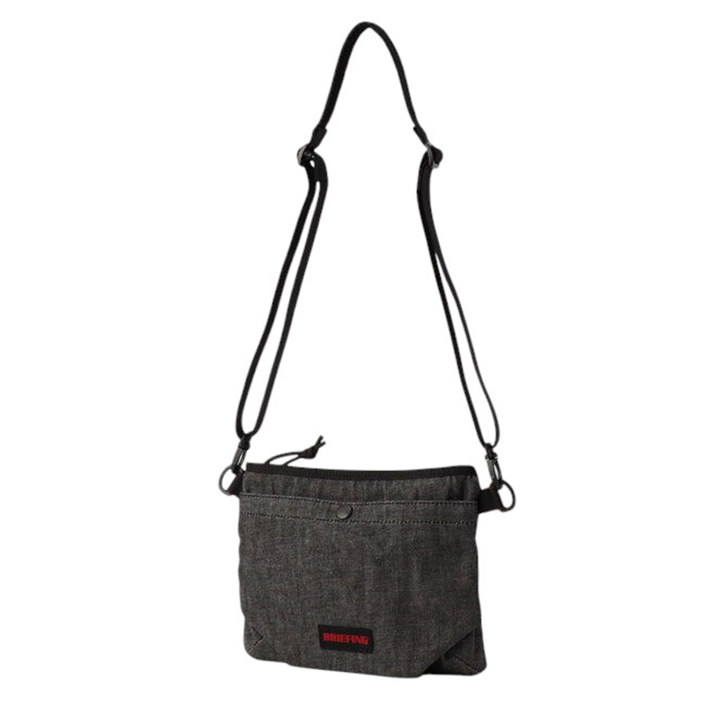 ブリーフィング ブラックデニム サコッシュ BRIEFING WORK SACOCHE ショルダーバッグ BLACK DENIM メンズ レディース ユニセックス BRA243L60 ビジネス ブランド プレゼント ギフト BRIEFING（ブリーフィング） ブラックデニム サコッシュ BRIEFING WORK