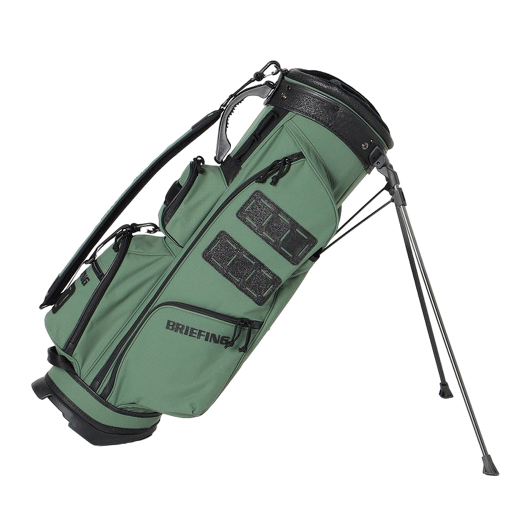ブリーフィング ゴルフ キャディバッグ CR-9 メンズ BRG233D01 BRG241D18 BRIEFING GOLF DL ゴルフバッグ キャディーバッグ スタンド式 8.5型 4分割 ブランド | BRIEFING GOLF | 03