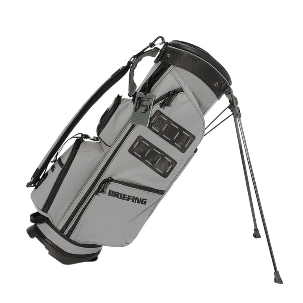 【新品・タグ付き】BRIEFING キャディバッグ グレー CR-9 人気カラー BRIEFING GOLF（ブリーフィングゴルフ） 最大51% 5/21限定