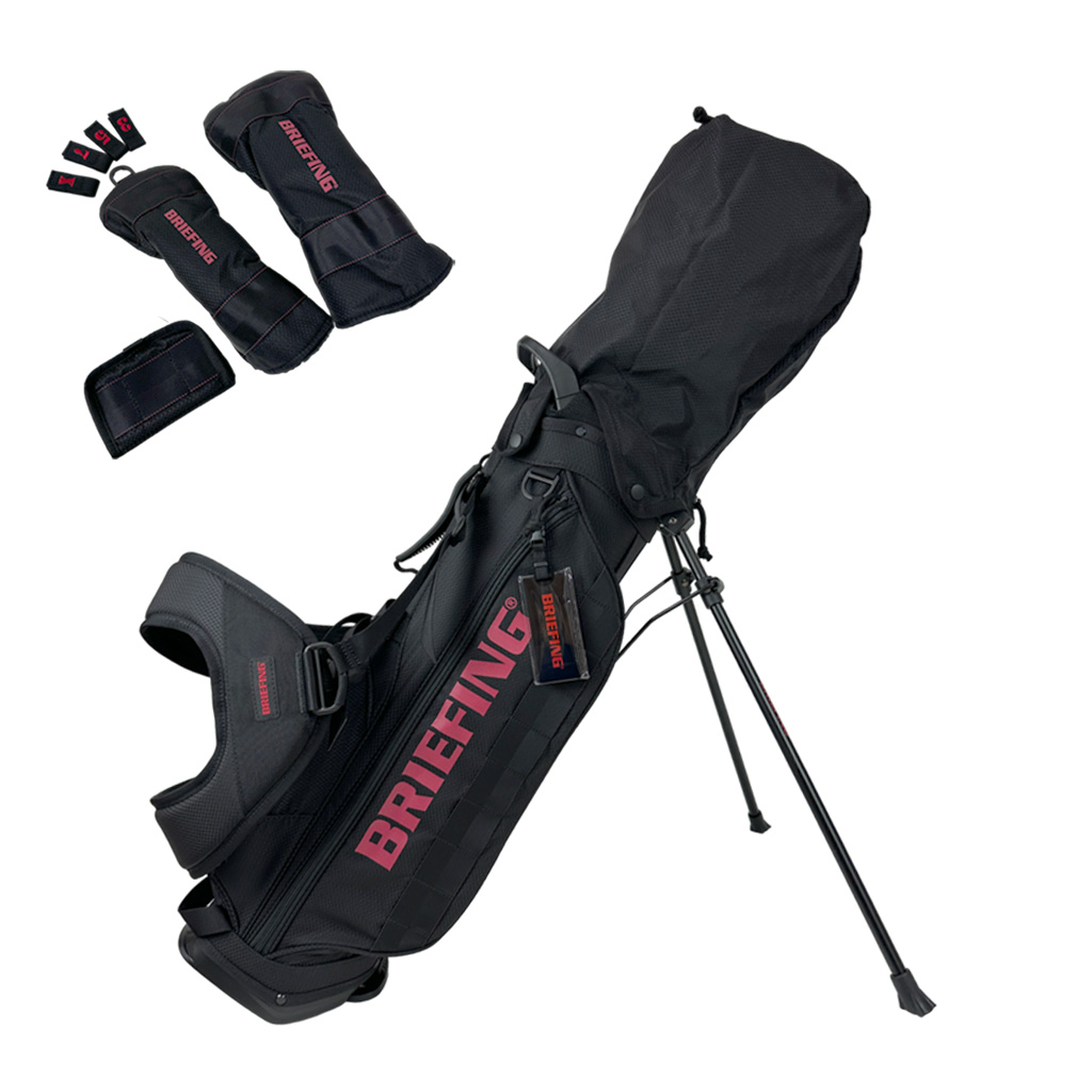 ブリーフィング ゴルフ キャディバッグ CR-4K SET M キッズ BRG233D20 BRIEFING ヘッドカバー セット 4分割 ブランド | BRIEFING GOLF | 01