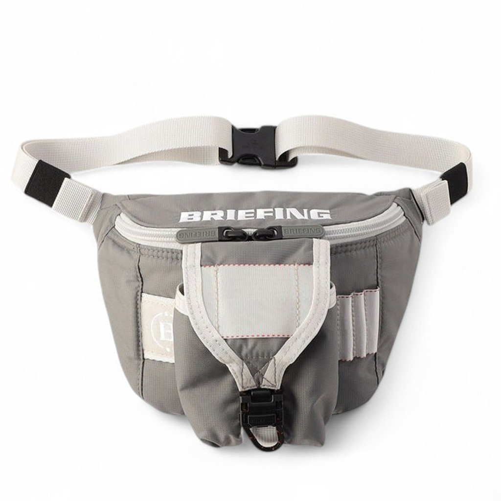 【未使用】BRIEFING ROUND WAIST POUCH ラウンドポーチ BRIEFING GOLF（ブリーフィングゴルフ） ブリーフィング ゴルフ ROUND