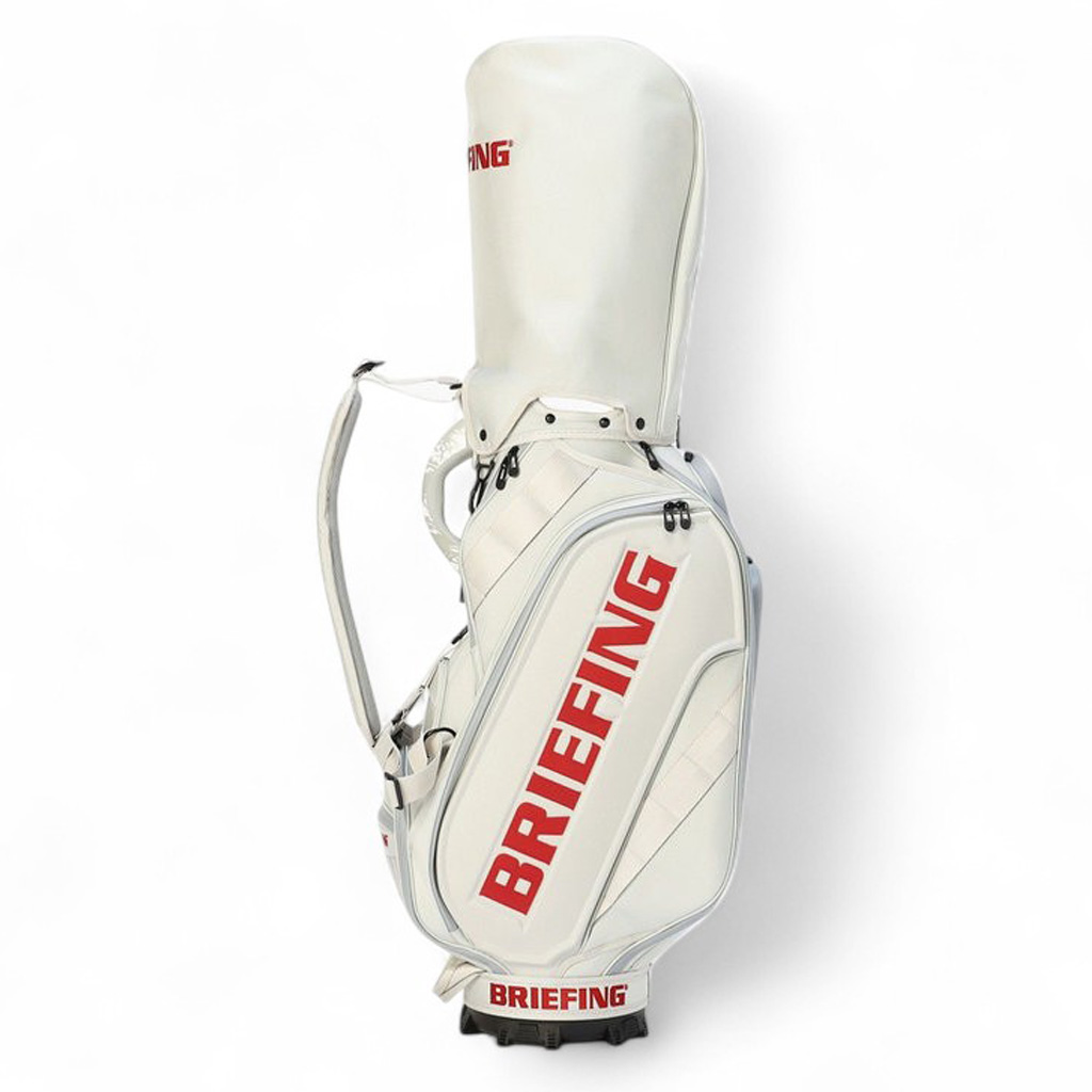 ブリーフィング BRIEFING キャディバッグ CR-3#04 白　ホワイト BRIEFING GOLF（ブリーフィングゴルフ） ブリーフィング ゴルフ