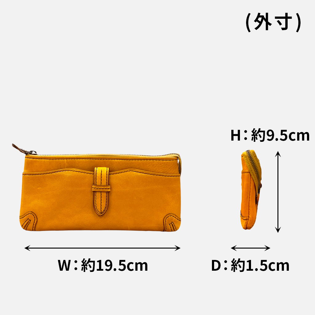 Dakota（ダコタ） Clapton クラプトン WALLET 財布 長財布 ファスナー