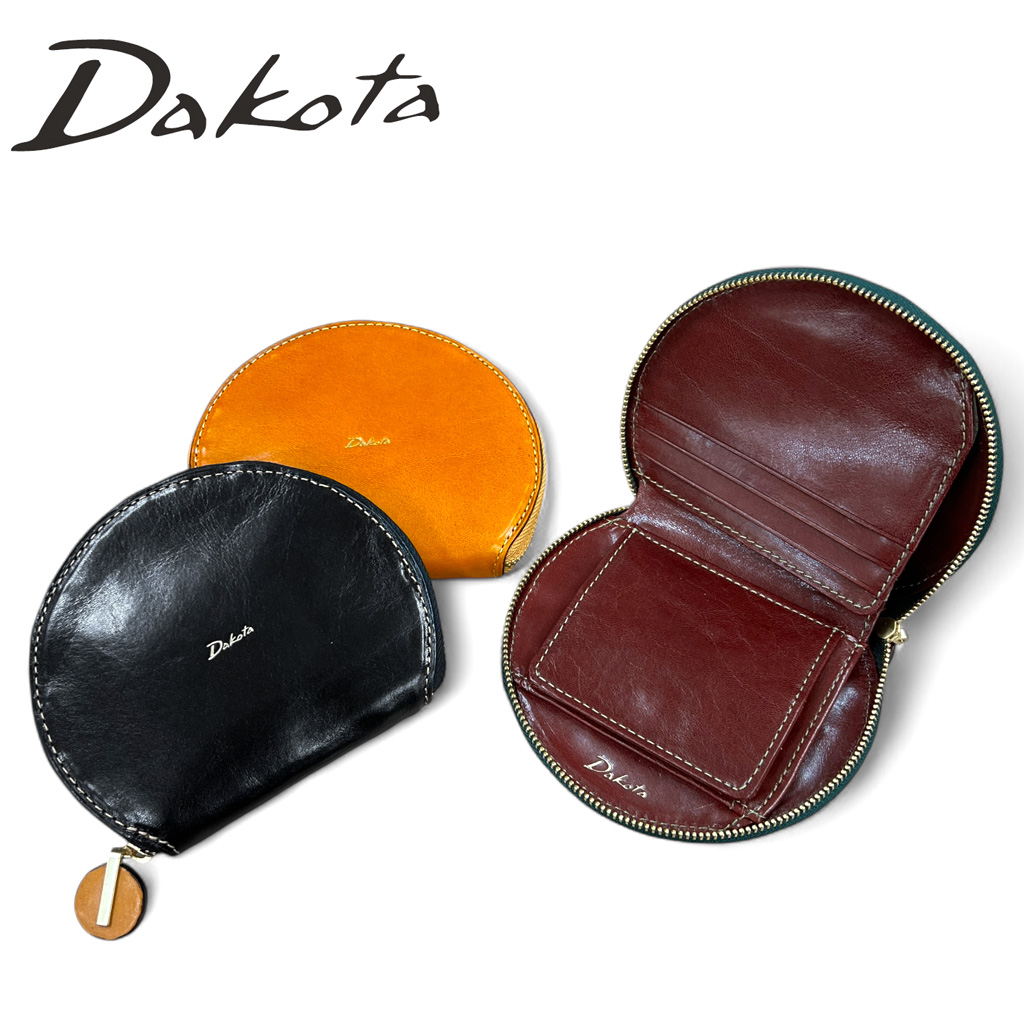 ハクメイダコタ　dacota 財布　チェルキオ　丸い Dakota ダコタ Cerchio チェルキオ WALLET 財布 コンパクト財布