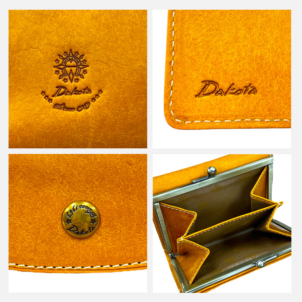 Dakota（ダコタ） Coraggio コラッジョ WALLET 財布 がま口 二つ折り