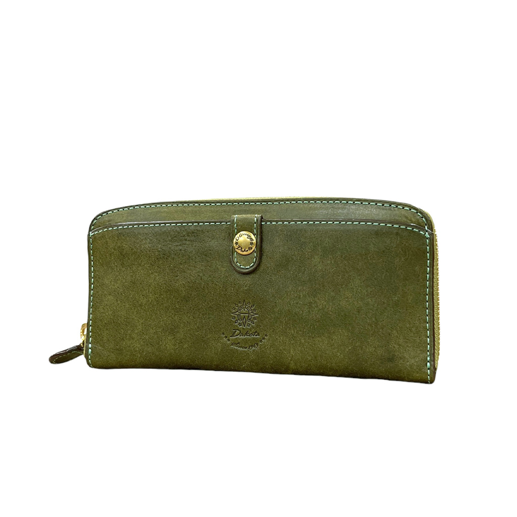 Dakota ダコタ Coraggio コラッジョ WALLET 財布 長財布 ラウンドファスナー レディース 女性 大人 おしゃれ かわいい 牛革 イタリア製牛革 レザー ブランド 0030942 Dakota（ダコタ） Coraggio コラッジョ WALLET 財布 長財布 ラウンド