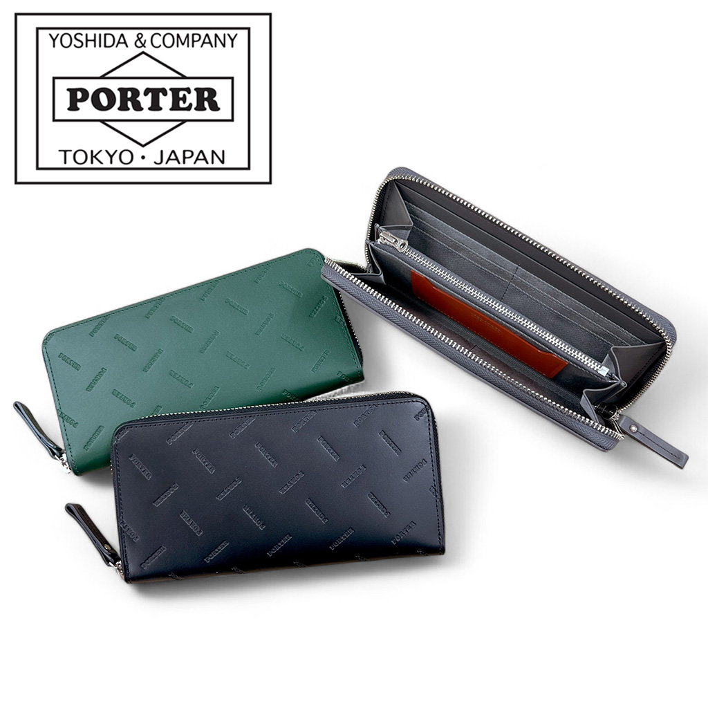 専門店では PORTER ポーター エンチェイス 長財布 007-02283 10 ブラック 小物