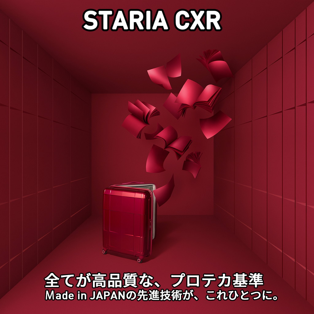 エース プロテカ スタリア CXR スーツケース 02352 PROTeCA Ace. 52L 3
