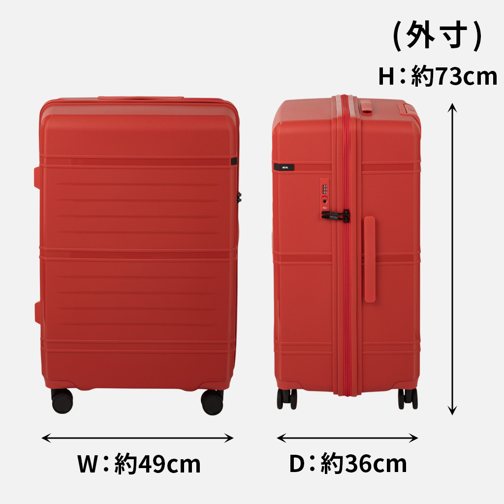 ace. TOKYO LABEL エーストーキョー タクティシティ スーツケース