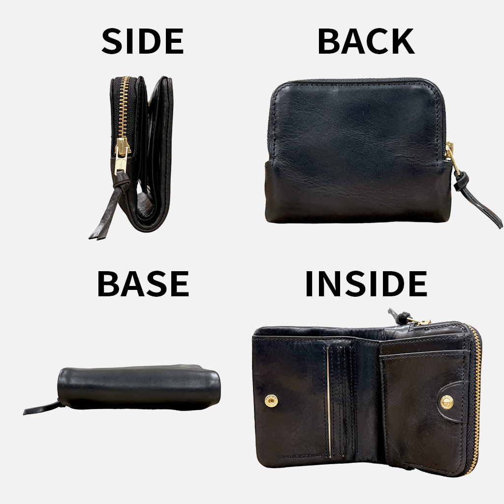 PORTER ポーター ソーク ウォレット 101-06054 10 ブラック 吉田