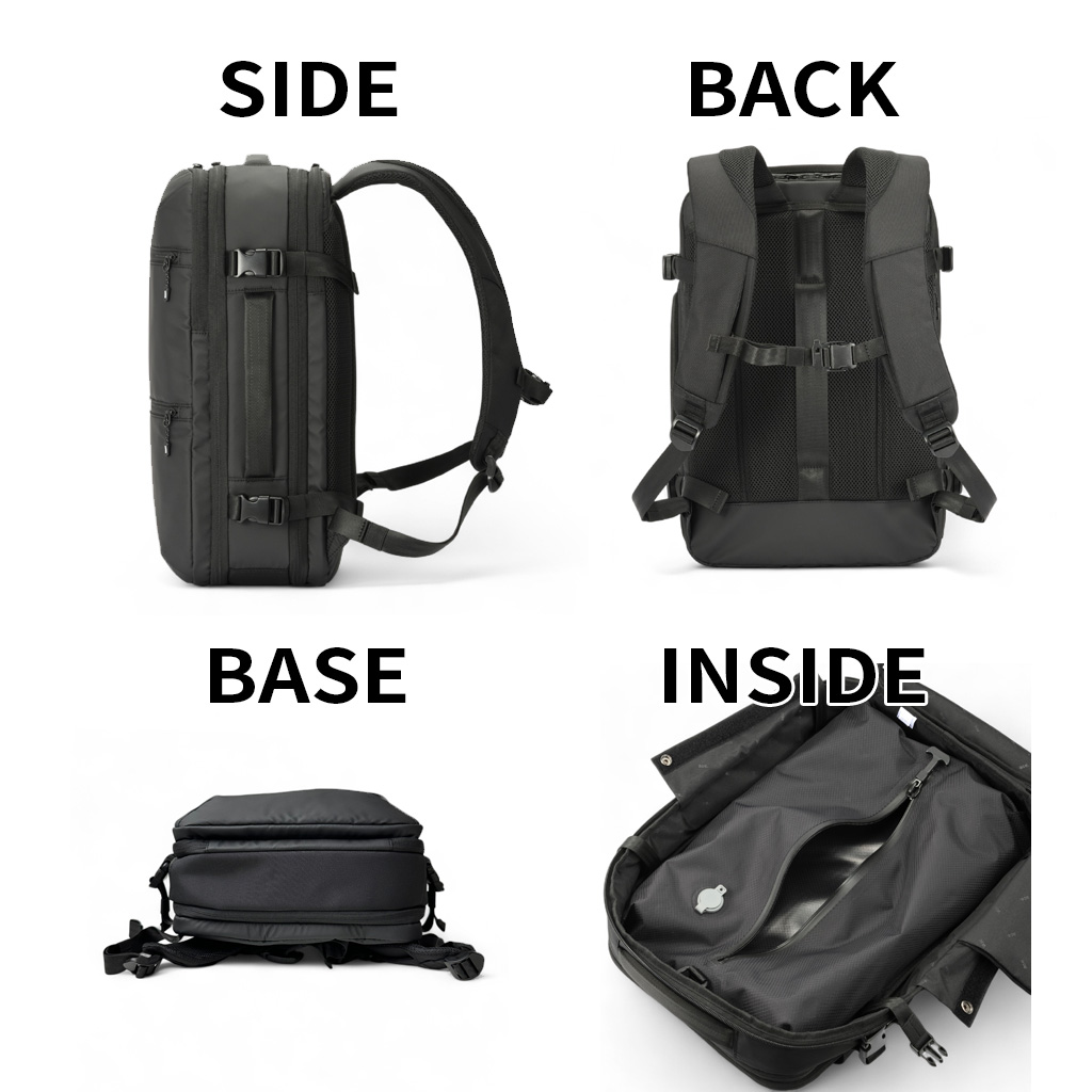 ace. GENE LABEL エースジーン スペースオプト 真空圧縮リュック