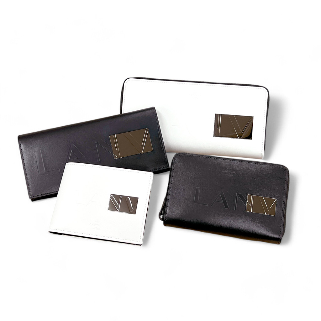 LANVIN en Bleu ランバンオンブルー ディアブロ 二つ折り財布 メンズ