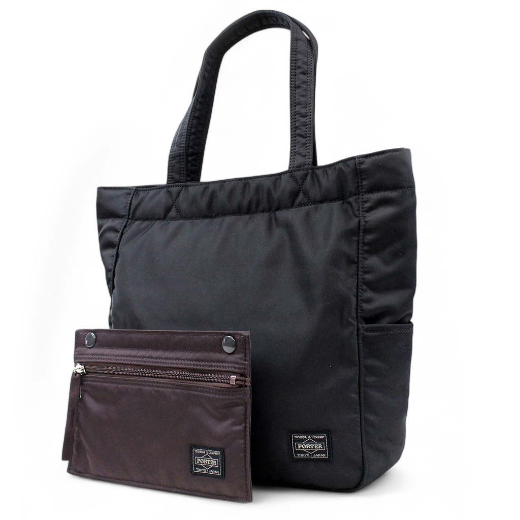 PORTER ポーター クリーム トートバッグ 549-06548 10 ブラック