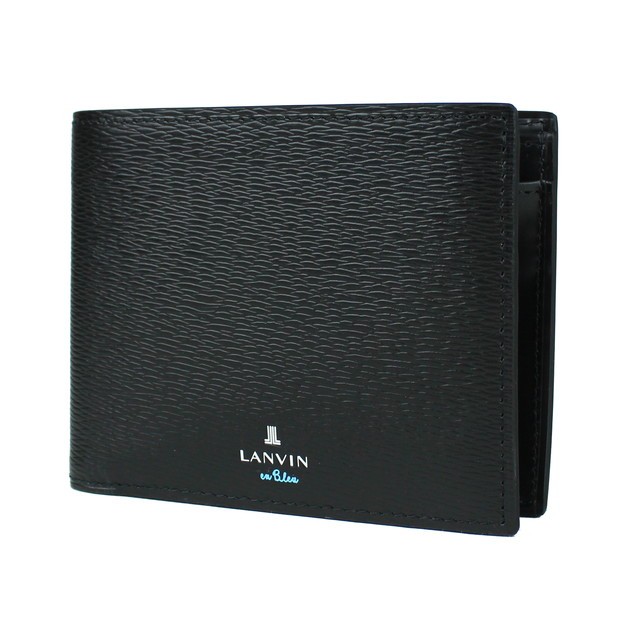 公式アイテム付き LANVIN en Bleu Wagram 二つ折り財布 ランバンオンブルー ワグラム 579604 メンズ｜bag-net｜02