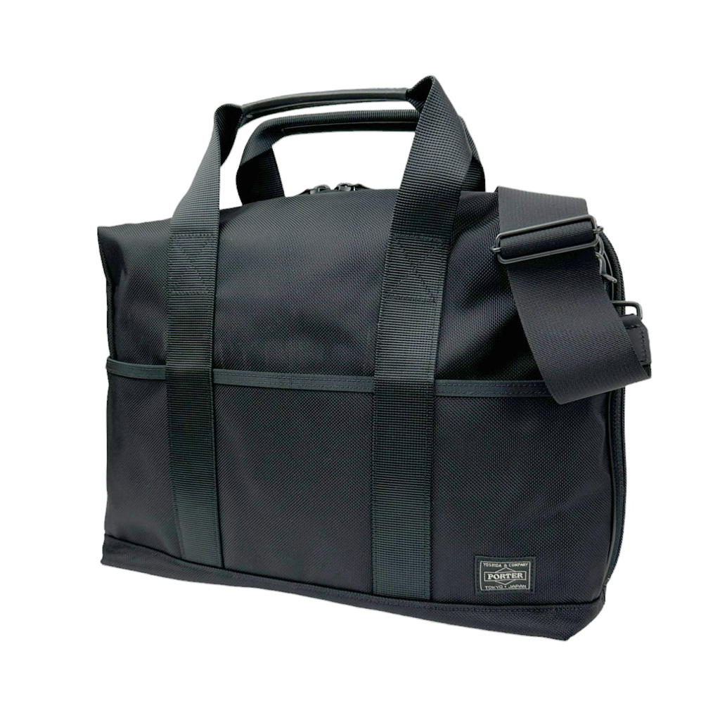 ✨美品　希少✨ PORTER 2WAY BRIEF CASE (L) ブラック INTERACTIVE(インタラクティブ) 2WAY BRIEFCASE(L) | 吉田カバン