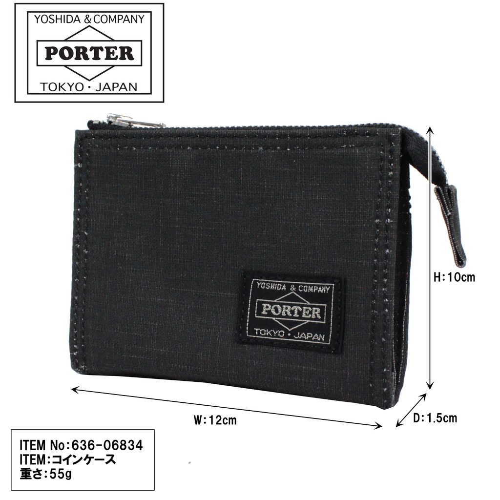 品多く PORTER 吉田カバン 636-06834 ジップウォレット ダック ポーター 小物