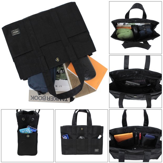 PORTER ポーター タンゴブラック トートバッグ(S) 638-07168 吉田