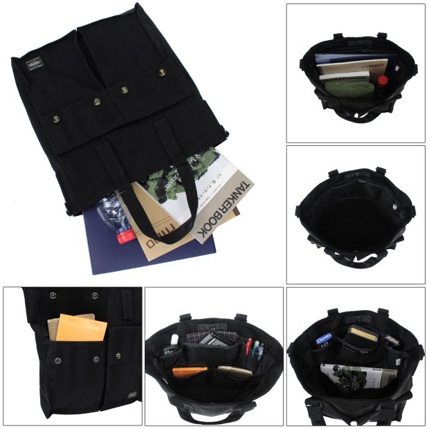 PORTER ポーター タンゴブラック 2WAYトートバッグ 638-07638 吉田
