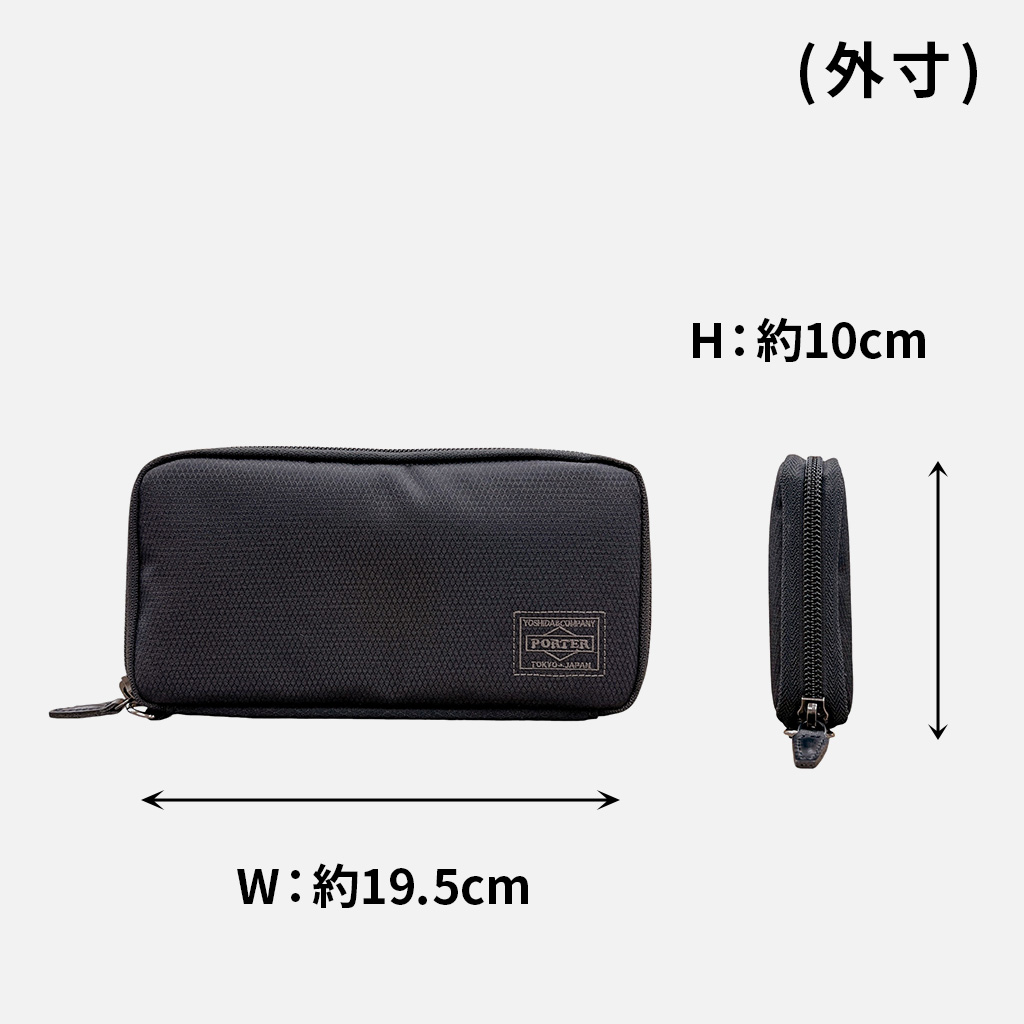 PORTER ポーター ディル 長財布 653-09111 10 ブラック 吉田