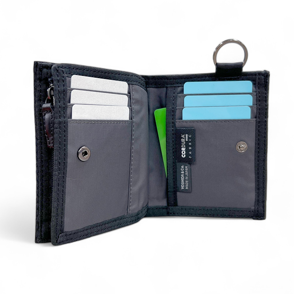 PORTER ポーター ディル 二つ折り財布 653-09756 10 ブラック 吉田