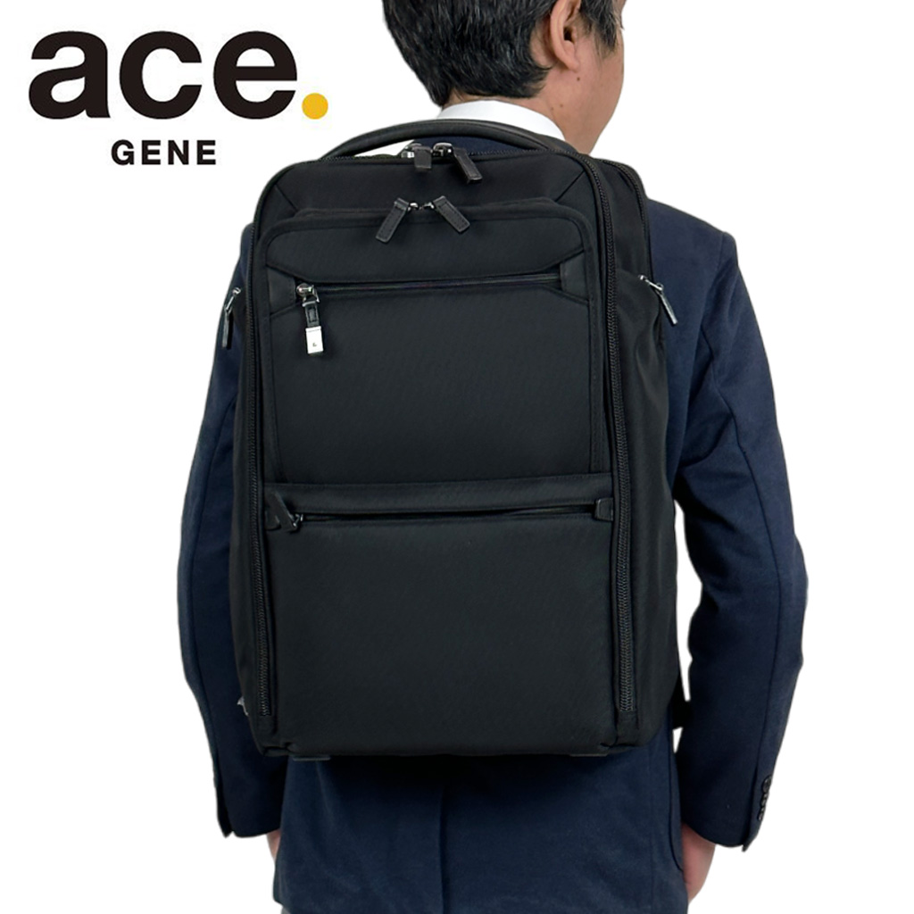 値下げ 最新 ace. GENE LABEL EVL-4.0ビジネスリュック ace. GENE LABEL エースジーン イーブイエル4.0 バックパック メンズ