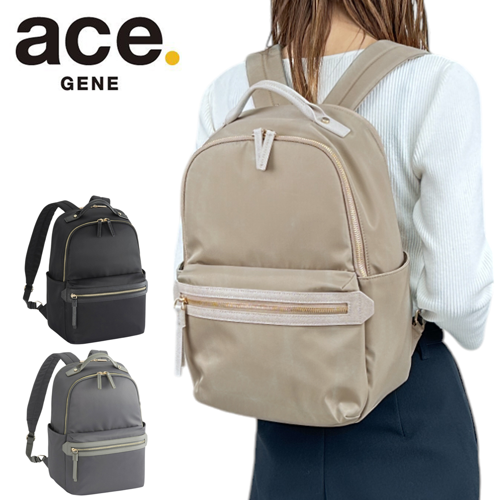 コメ！美品　エースジーン　ace. GENE ビジネスリュック ace. GENE LABEL エースジーン ラポルテム ビジネスリュック