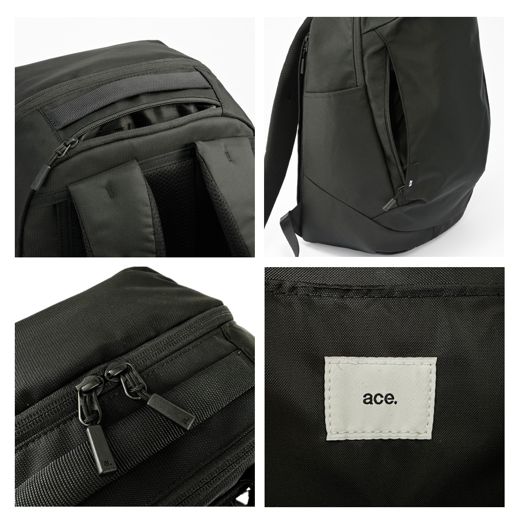 ace. GENE LABEL エースジーン シルパック リュックサック バック