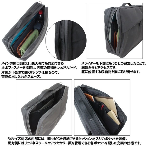 ポーター　通勤用バッグ　ビジネスバッグ PORTER ポーター ビュー 3WAYブリーフケース 695-05758 吉田カバン