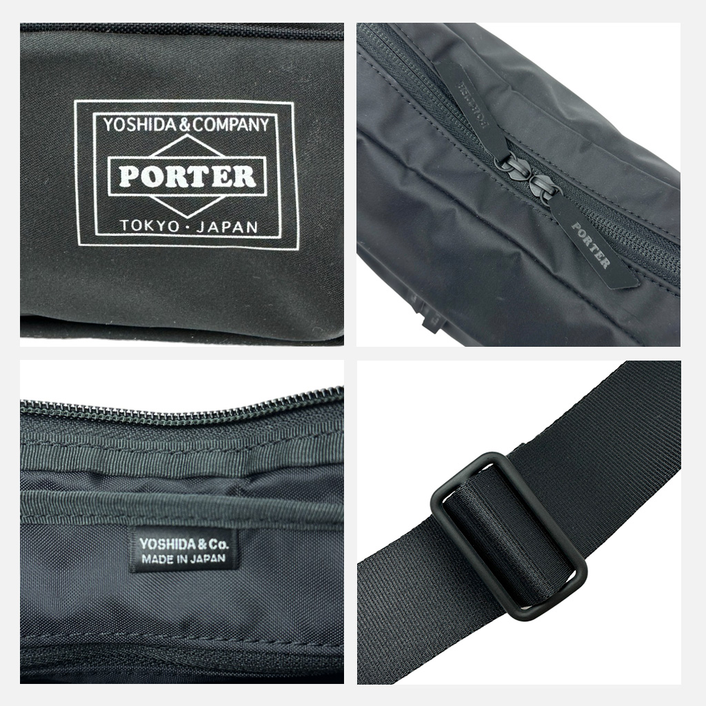 PORTER ポーター ムース ショルダーバッグ(L) 751-29874 10 ブラック